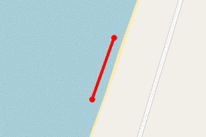 Map showing Westward Ho! section 6