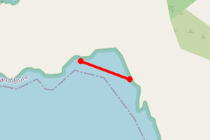 Map showing Bagh an Tigh-Stoir