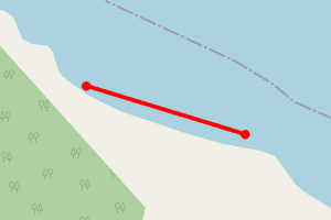 Map showing Irishmans Point, Isle of Skye