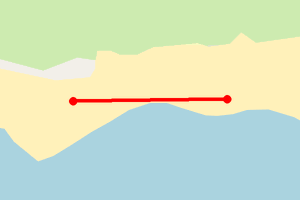 Map showing SIF - Crossapol, Isle of Tiree
