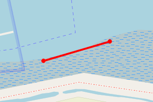 Map showing Wallasea Reserve / Marina boundary