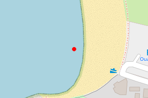 Map showing Ouaisne (Southern End)