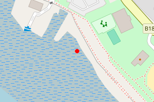 Map showing Grays