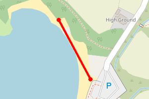 Map showing Cemaes Bay