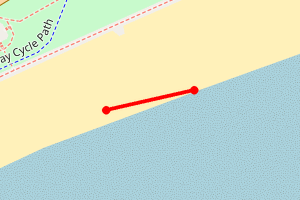 Map showing Swansea Bay - Cafe 360 extension