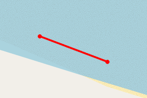 Map showing Warrenby Beach Clean (from Majuba car park)