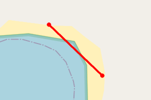 Map showing Camas an Fhèidh