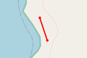 Map showing Camas a' Chuirn