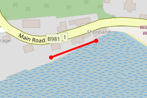 Map showing North Queensferry