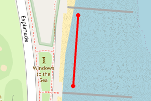 Map showing Aberdeen North N1