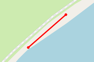 Map showing Ardmore Bay - Isle of Skye