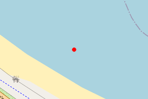 Map showing Llandudno
