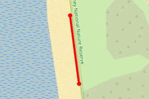 Map showing North Walney National Nature Reserve Natural England