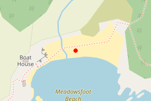 Map showing Mothecombe