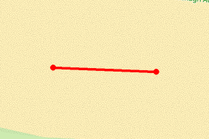 Map showing Benone Beach - Umbra Nature Reserve