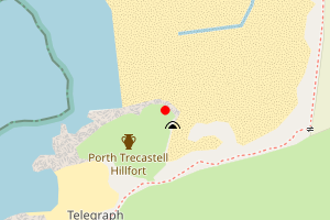 Map showing Cable Bay