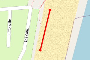 Map showing Pakefield - Holiday Park