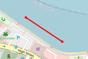 Map showing Eyemouth 2
