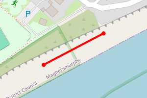 Map showing Kilkeel Harbour 3