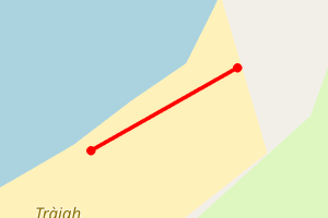 Map showing SIF - Vaul (Tiree)