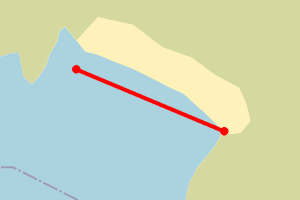 Map showing SIF - Happy Valley (Tiree)