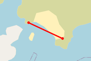 Map showing SIF - Happy Valley 2 (Tiree)