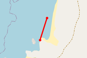Map showing SIF - Ceann a' Mhara (sandy end)