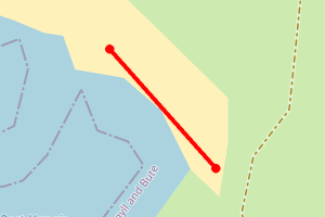 Map showing SIF - Port Hanais (Tiree)