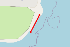 Map showing Westray - Aikerness airport