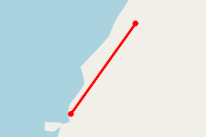 Map showing Greener Orkney Rack Wick Breckness Bay