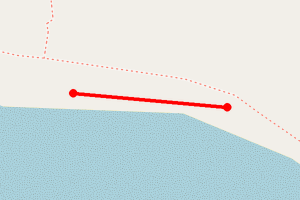 Map showing Ardersier George Stretch 1