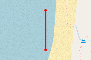 Map showing Rhossili 2