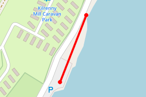 Map showing Cellardyke (East of Harbour)