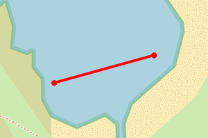 Map showing Kilmory Bay