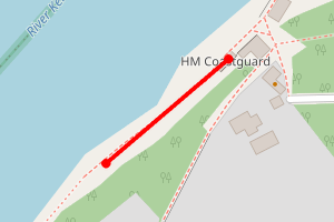Map showing Arnside