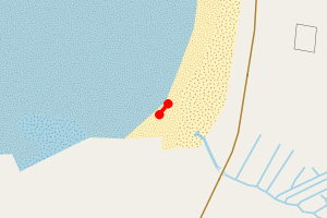 Map showing SIF 10m Mealasta
