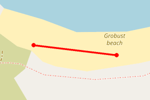 Map showing Westray - Grobust1