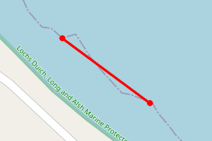 Map showing Ratagan