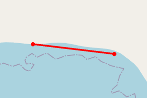 Map showing North Mill Bay #2