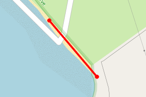 Map showing Crossapol (east end), Coll