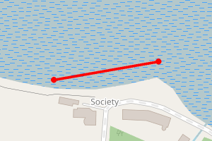 Map showing Society House