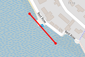 Map showing Limekilns Panknowe Section 2