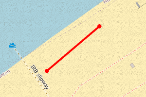 Map showing Old Hunstanton East