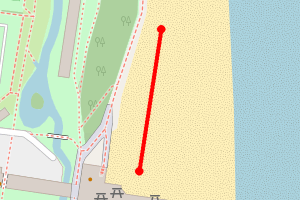 Map showing Skegness (central) 2