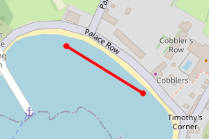Map showing New Grimsby
