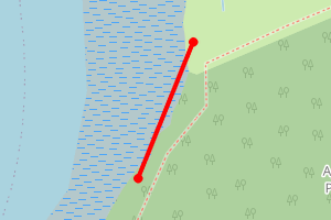 Map showing Transition Woodbridge