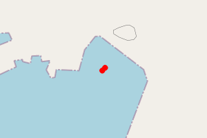 Map showing Bhàcasaigh