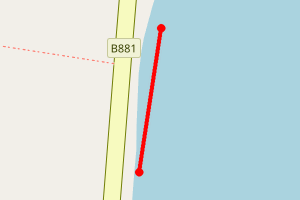 Map showing Kilchattan Bay 3