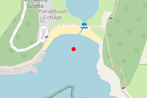 Map showing Polridmouth