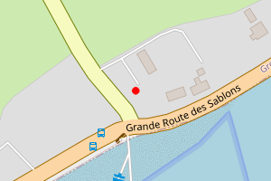 Map showing La Rocque Harbour